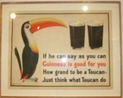 Guiness Toucan Poster